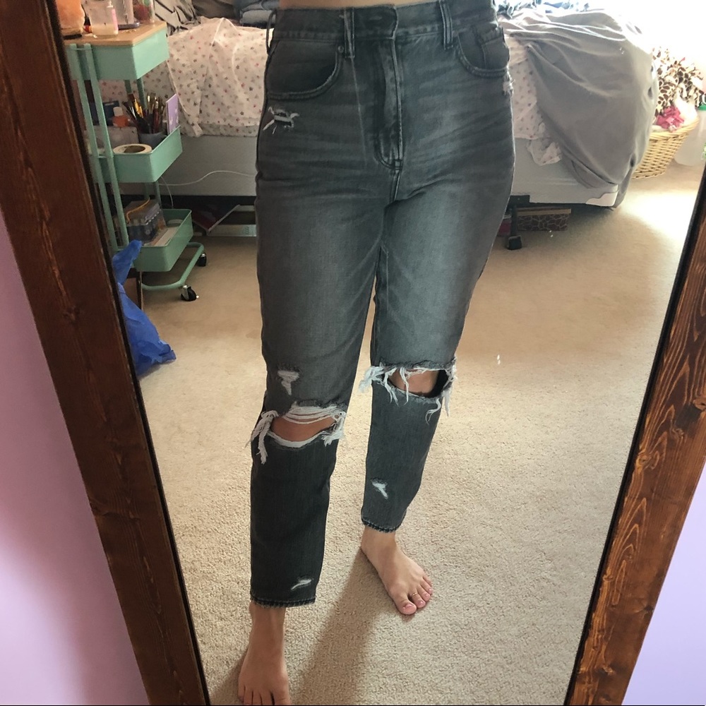 Black mom jeans